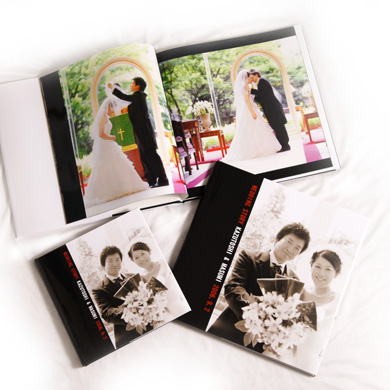 結婚式のスナップ写真用デジタル写真集の説明